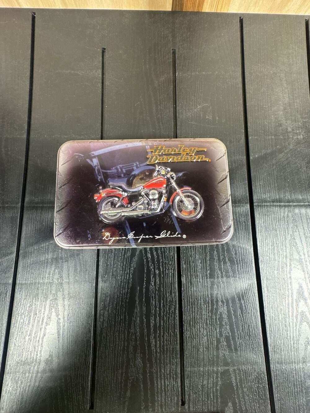 1999 Harley-Davidson Limited Edition Collector Tin w Two Decks of Playing Cards